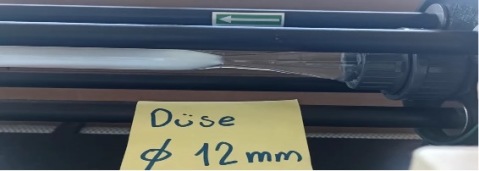 Abb. 1 Abb. 1: Hydrodynamisch erzeugte Kavitation in Düsenströmungen